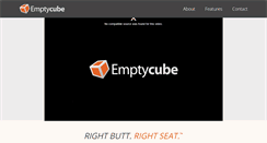 Desktop Screenshot of emptycube.com