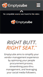 Mobile Screenshot of emptycube.com